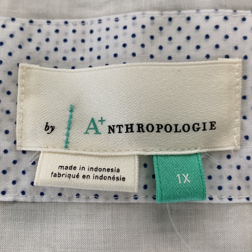 Anthropologie Marcie Textured Tunic Print Dress sz 1X NWT - Picture 13 of 15